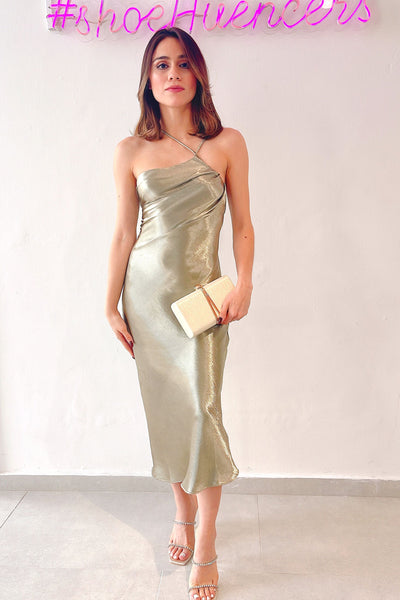 greya gold dress